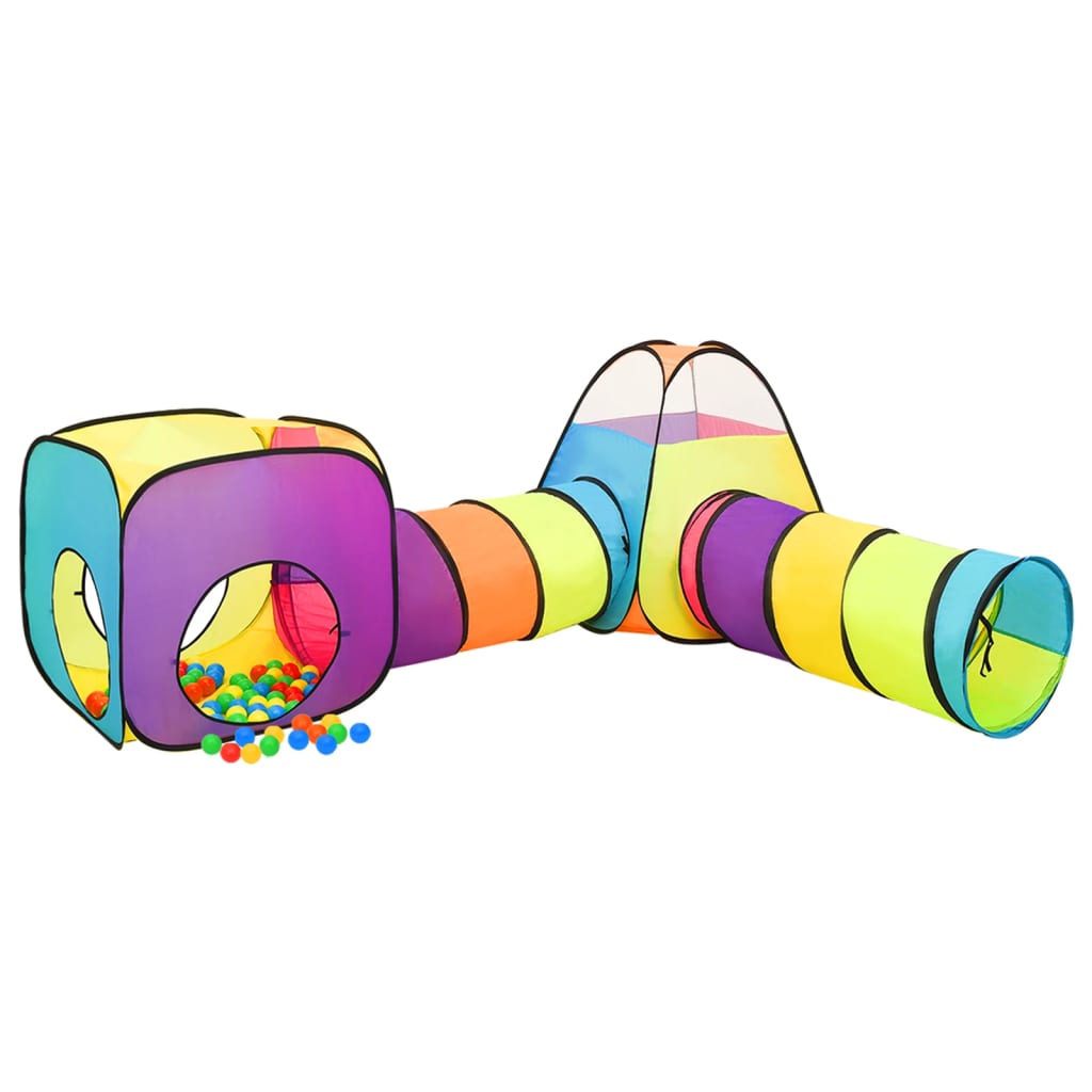 Spielzelt mit 250 Bällen Mehrfarbig 190x264x90 cm - Premium Spielzelte & -tunnel - Just €107.48! Shop now at homesales4u