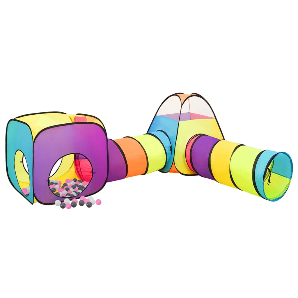 Spielzelt mit 250 Bällen Mehrfarbig 190x264x90 cm - Premium Spielzelte & -tunnel - Just €109.42! Shop now at homesales4u