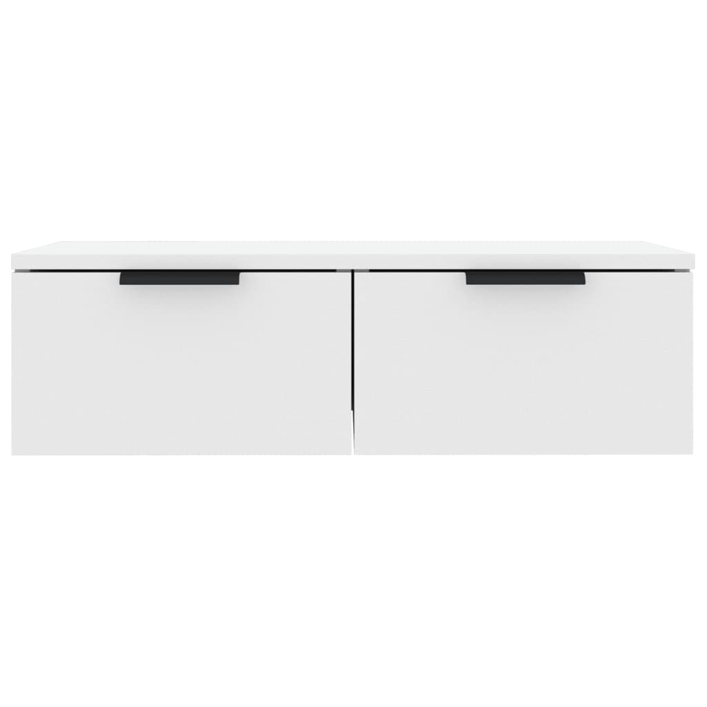 Wandschrank Weiß 68x30x20 cm Holzwerkstoff - Premium Schränke - Just €71.16! Shop now at homesales4u