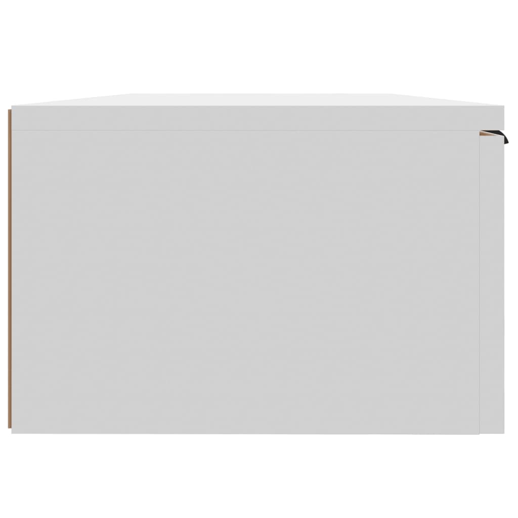 Wandschrank Weiß 68x30x20 cm Holzwerkstoff - Premium Schränke - Just €71.16! Shop now at homesales4u