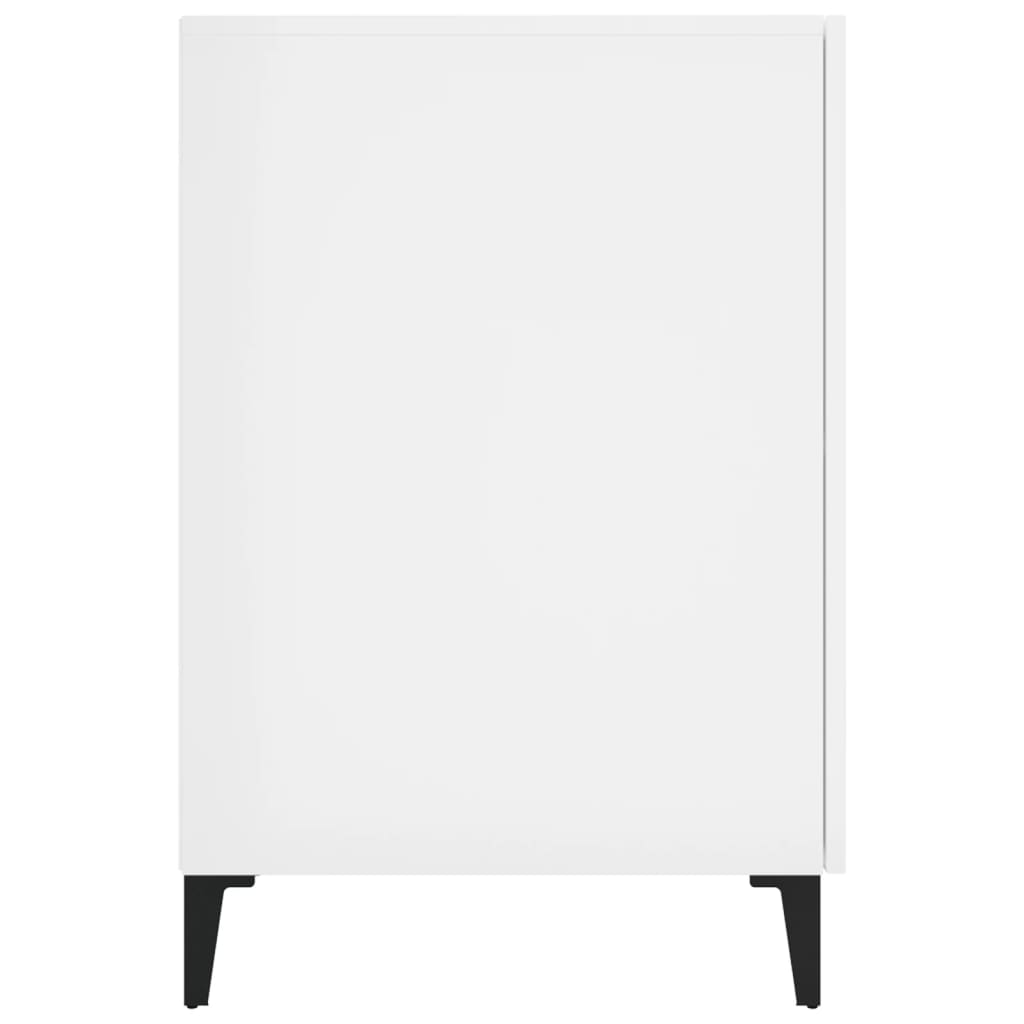Schreibtisch Hochglanz-Weiß 140x50x75 cm Holzwerkstoff - Premium Schreibtische - Just €155.22! Shop now at homesales4u