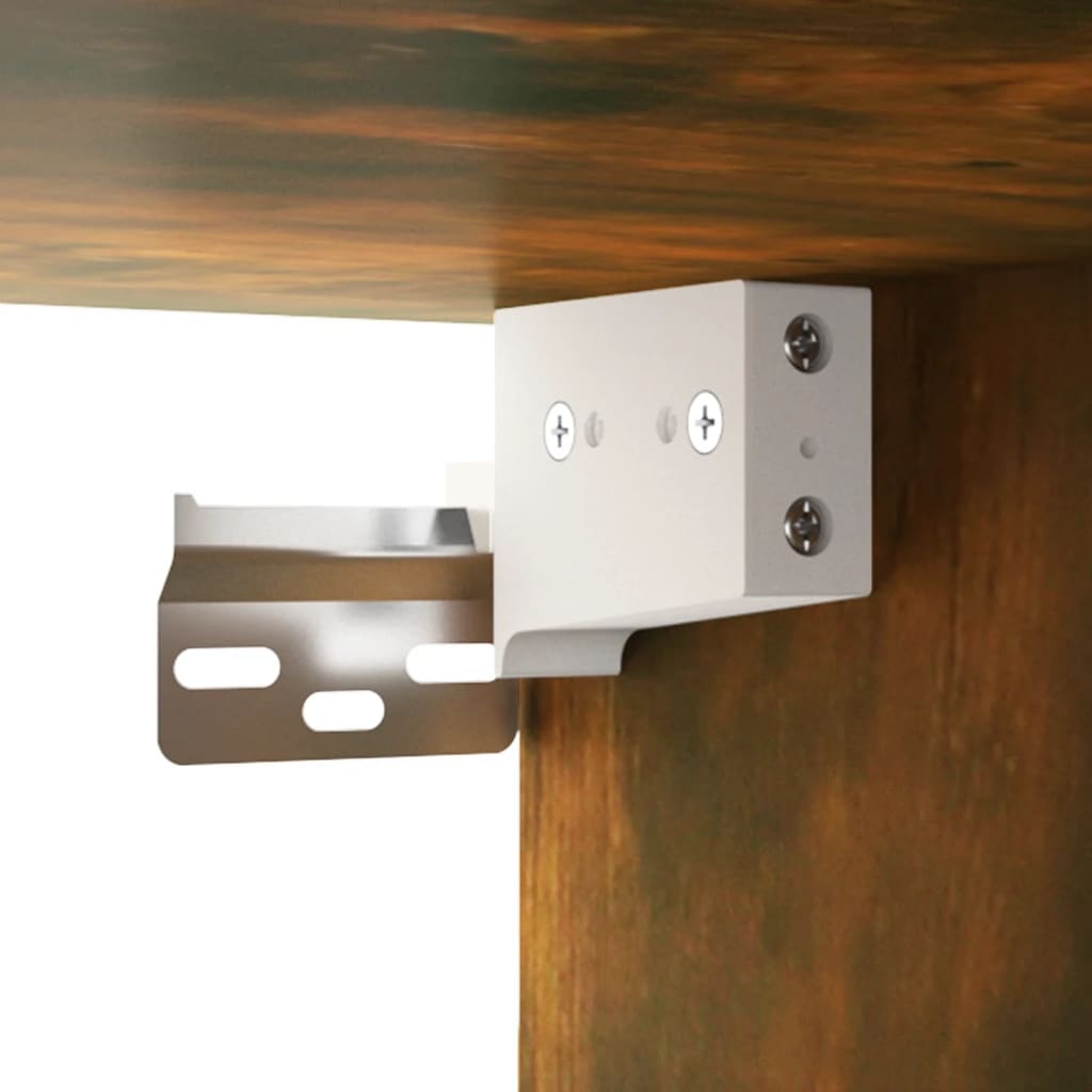 Wandschrank Räuchereiche 68x30x20 cm Holzwerkstoff - Premium Schränke - Just €60.64! Shop now at homesales4u