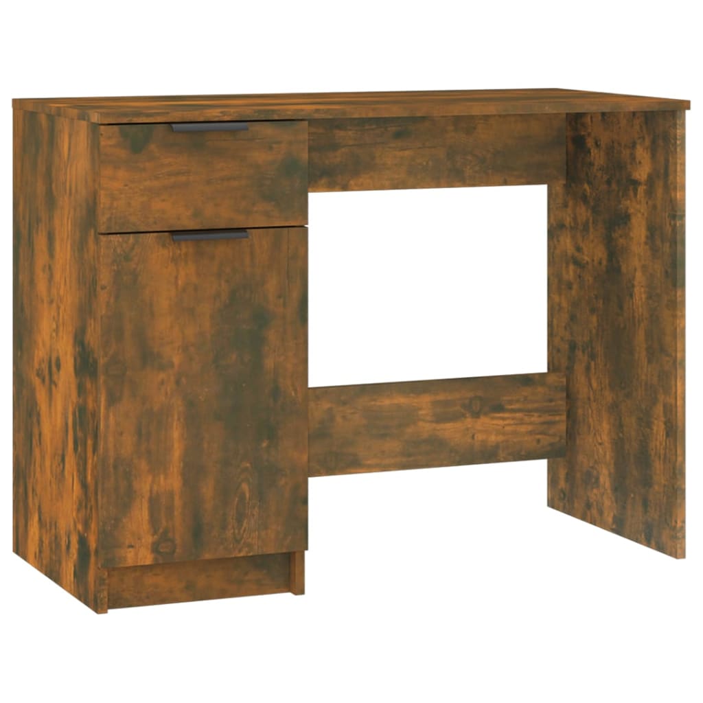 Schreibtisch Räuchereiche 100x50x75 cm Holzwerkstoff - Premium Schreibtische - Just €99.28! Shop now at homesales4u