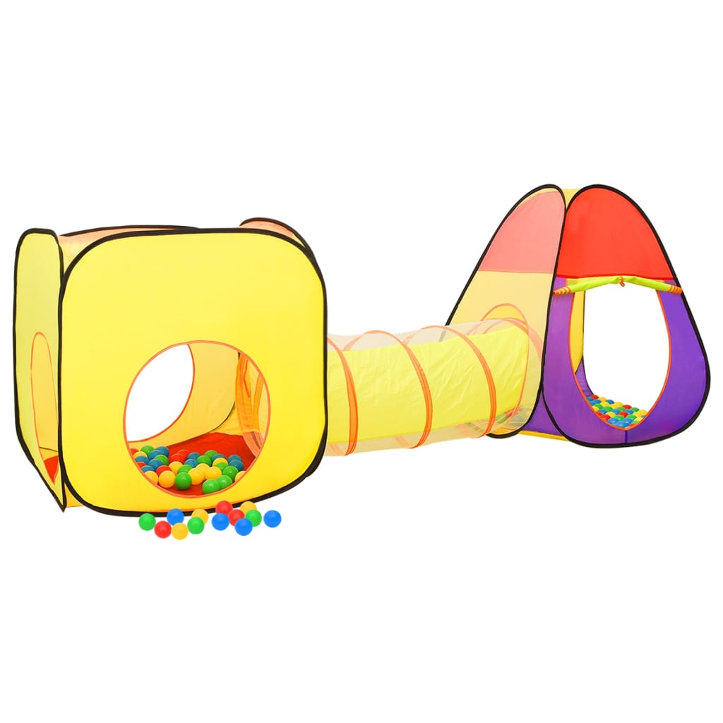 Spielzelt für Kinder Mehrfarbig 255x80x100 cm - Premium Spielzelte & -tunnel - Just €41.61! Shop now at homesales4u