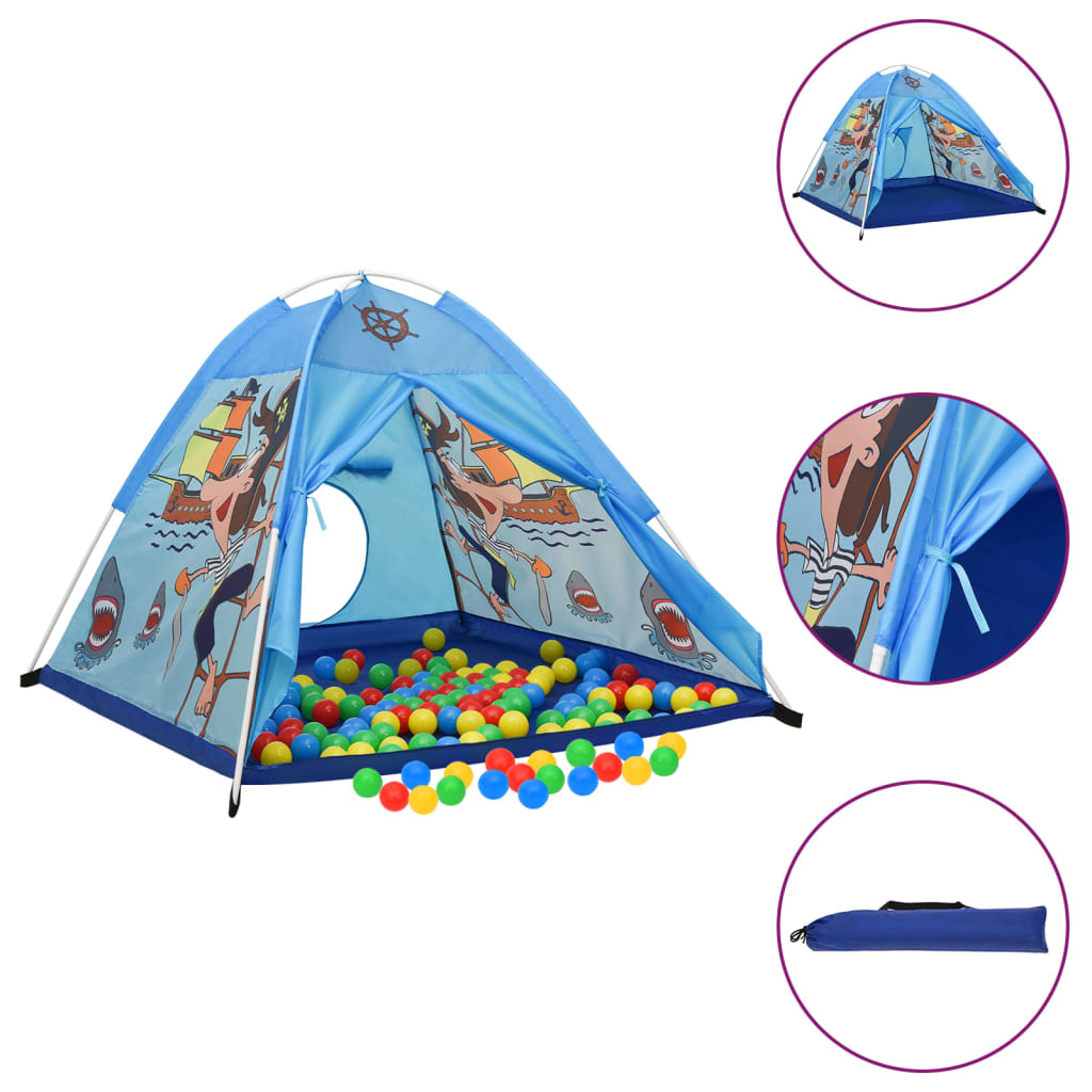 Spielzelt für Kinder Blau 120x120x90 cm - Premium Spielzelte & -tunnel - Just €35.57! Shop now at homesales4u