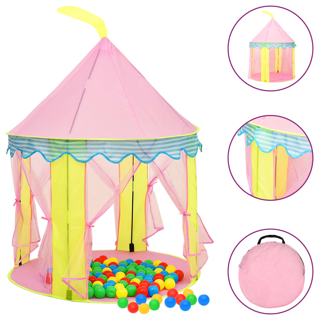 Spielzelt für Kinder Rosa 100x100x127 cm - Premium Spielzelte & -tunnel - Just €52.26! Shop now at homesales4u