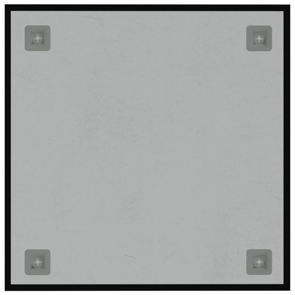 Magnettafel Wandmontage Schwarz 40x40 cm Hartglas - Premium Whiteboards - Just €27.88! Shop now at homesales4u