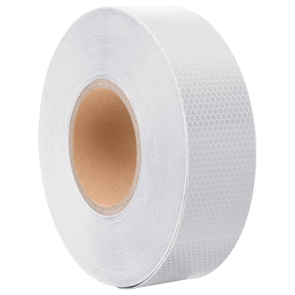 Reflektorband Weiß 5 cmx50 m PVC - Premium Verkehrsschilder - Just €36.12! Shop now at homesales4u
