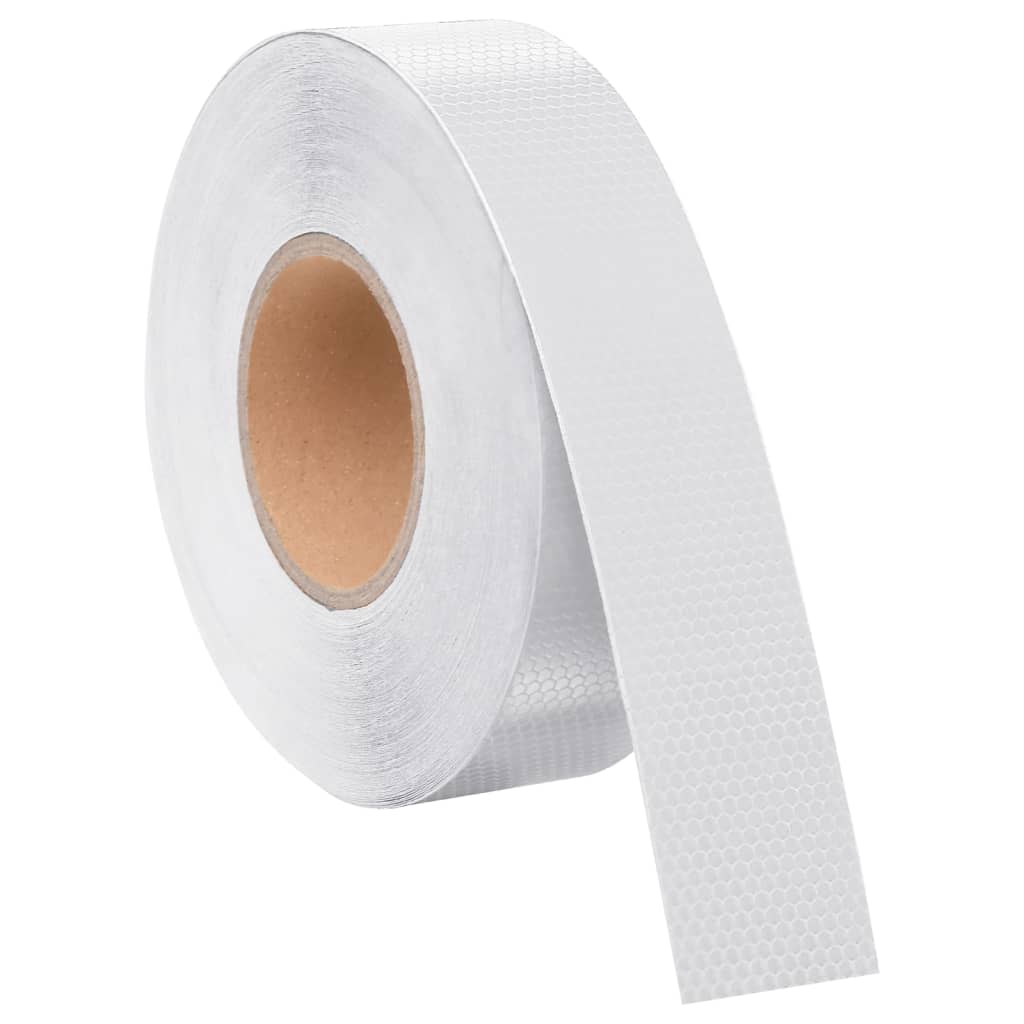 Reflektorband Weiß 5 cmx50 m PVC - Premium Verkehrsschilder - Just €36.12! Shop now at homesales4u