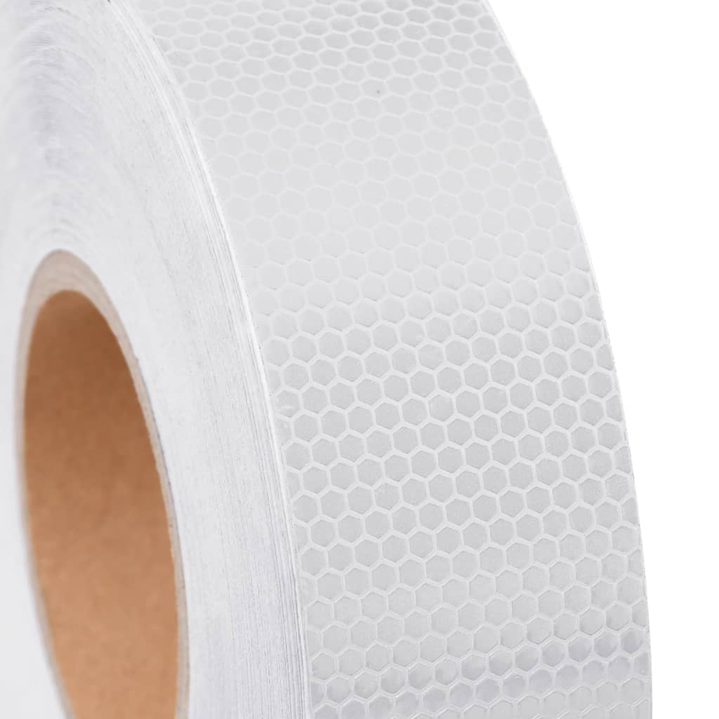Reflektorband Weiß 5 cmx50 m PVC - Premium Verkehrsschilder - Just €36.12! Shop now at homesales4u