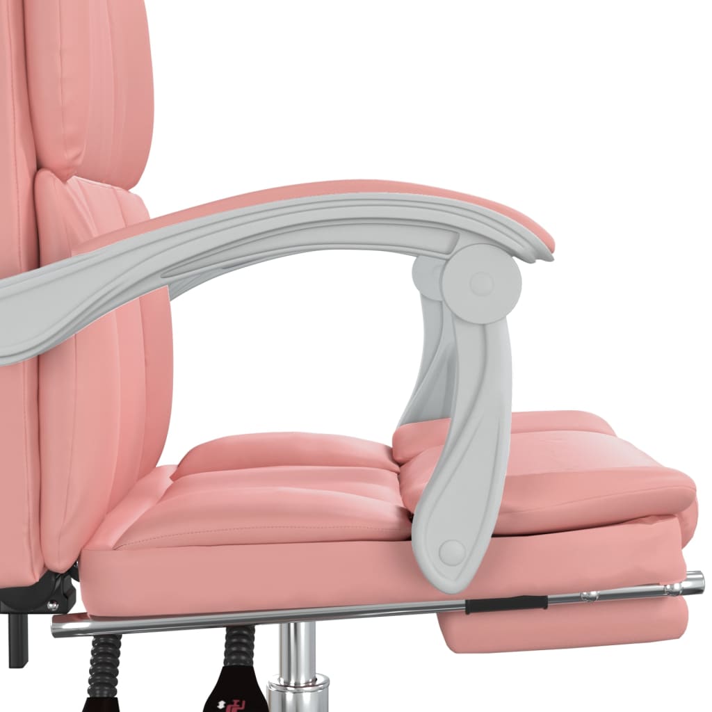 Bürostuhl mit Liegefunktion Rosa Kunstleder - Premium Bürostühle - Just €143.12! Shop now at homesales4u
