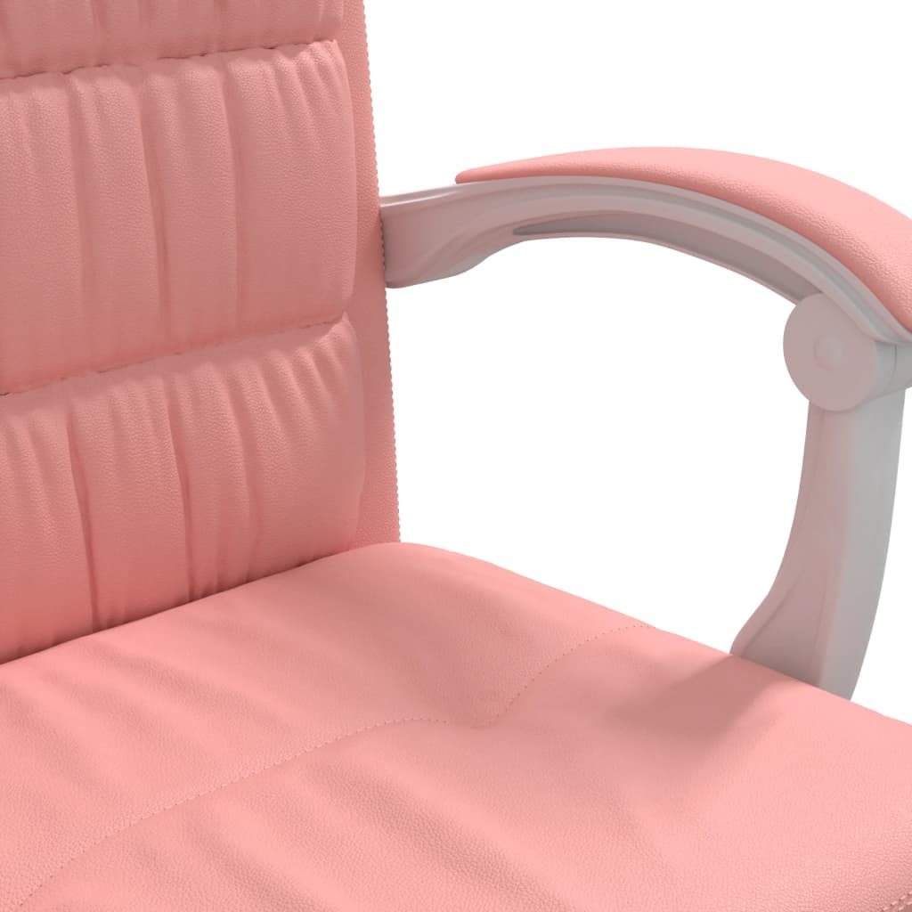 Bürostuhl mit Liegefunktion Rosa Kunstleder - Premium Bürostühle - Just €142.83! Shop now at homesales4u