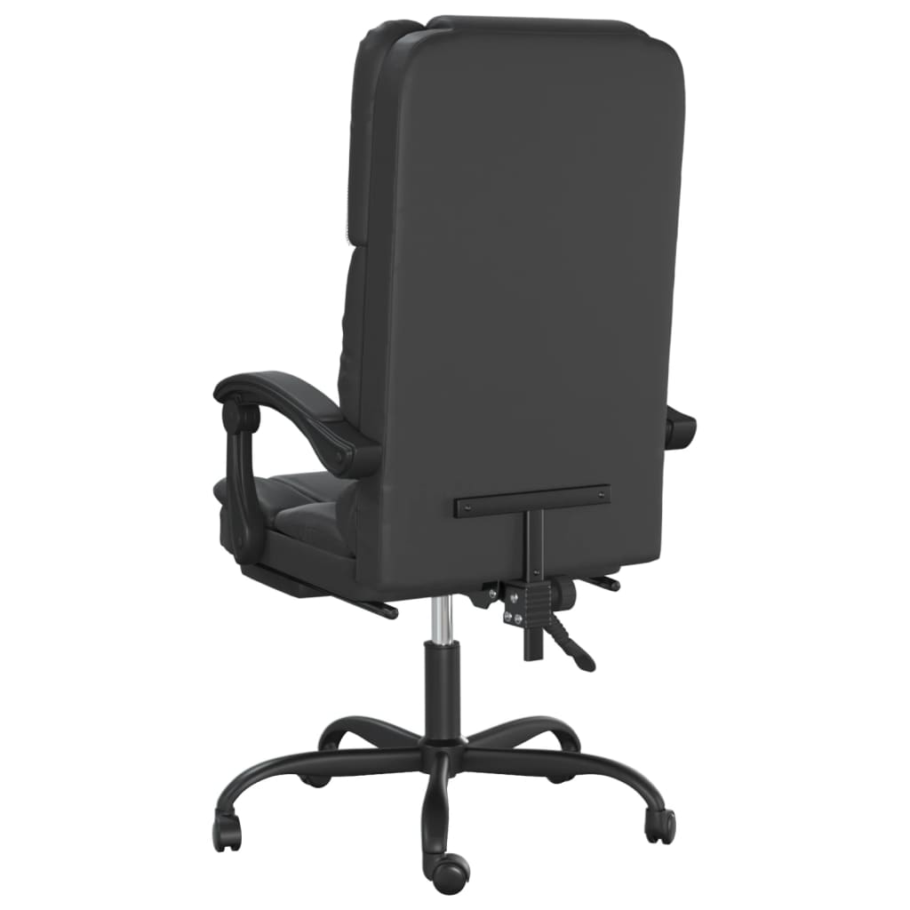 Bürostuhl mit Massagefunktion Schwarz Kunstleder - Premium Bürostühle - Just €170.08! Shop now at homesales4u
