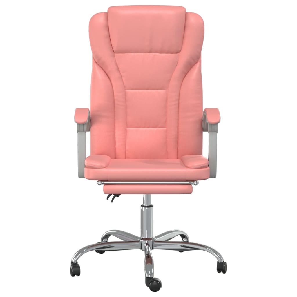 Bürostuhl mit Liegefunktion Rosa Kunstleder - Premium Bürostühle - Just €145.10! Shop now at homesales4u