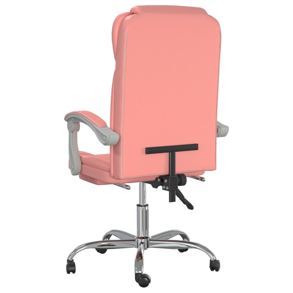 Bürostuhl mit Liegefunktion Rosa Kunstleder - Premium Bürostühle - Just €145.10! Shop now at homesales4u