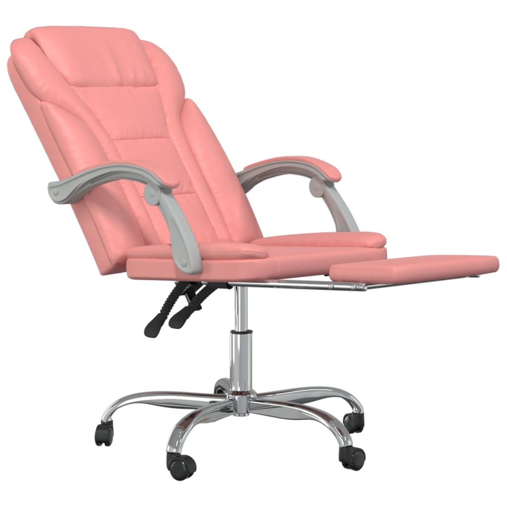 Bürostuhl mit Liegefunktion Rosa Kunstleder - Premium Bürostühle - Just €145.10! Shop now at homesales4u