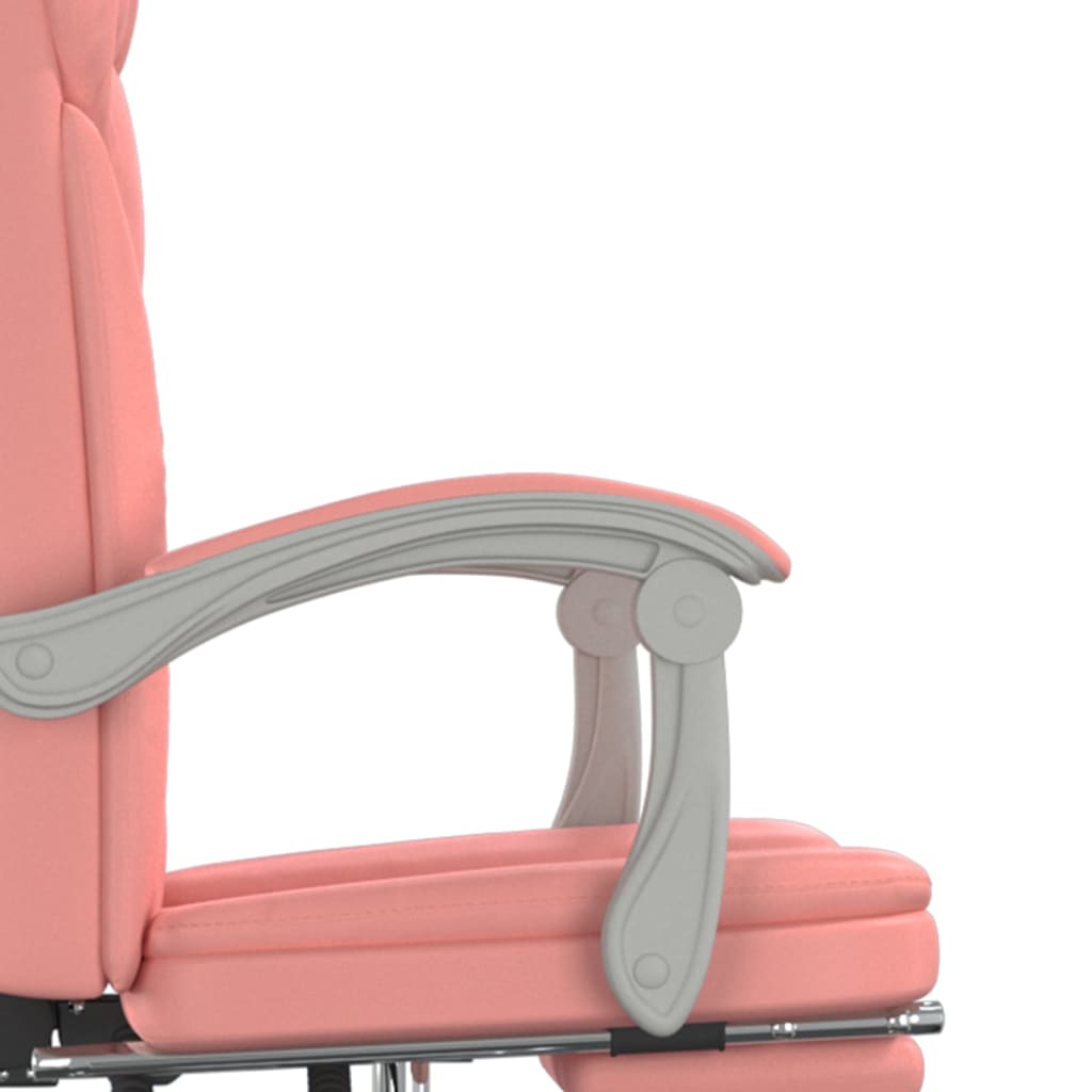 Bürostuhl mit Liegefunktion Rosa Kunstleder - Premium Bürostühle - Just €145.10! Shop now at homesales4u