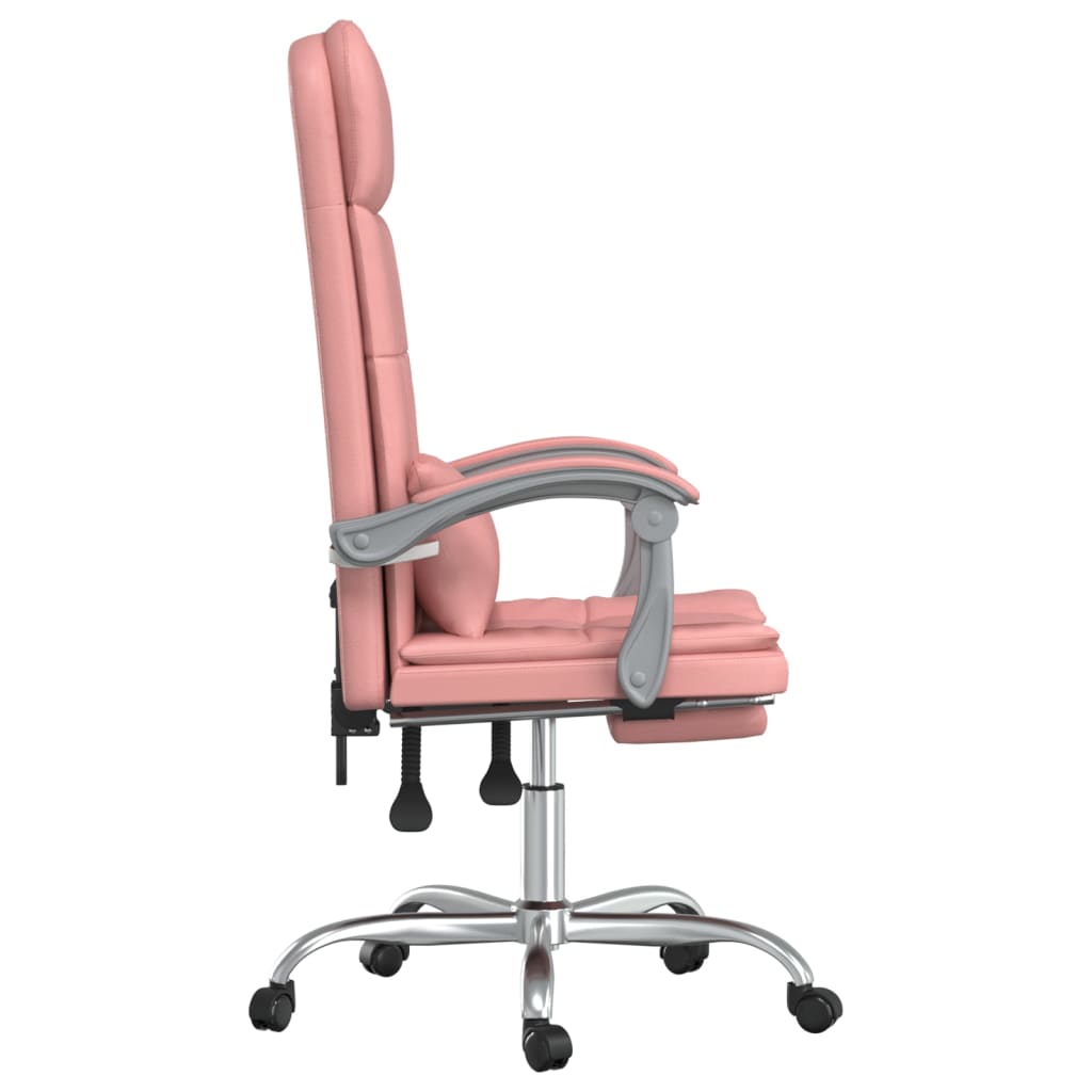 Bürostuhl mit Massagefunktion Rosa Kunstleder - Premium Bürostühle - Just €147.60! Shop now at homesales4u
