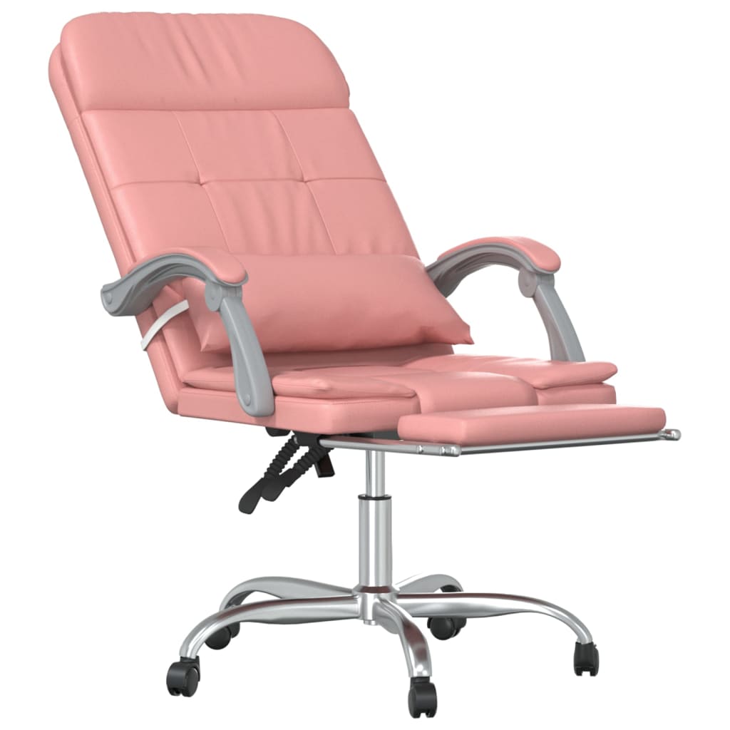 Bürostuhl mit Massagefunktion Rosa Kunstleder - Premium Bürostühle - Just €147.60! Shop now at homesales4u
