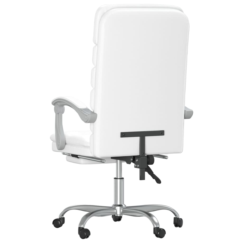 Bürostuhl mit Massagefunktion Weiß Kunstleder - Premium Bürostühle - Just €165.76! Shop now at homesales4u