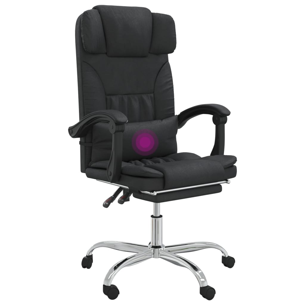 Bürostuhl mit Massagefunktion Schwarz Kunstleder - Premium Bürostühle - Just €178.39! Shop now at homesales4u