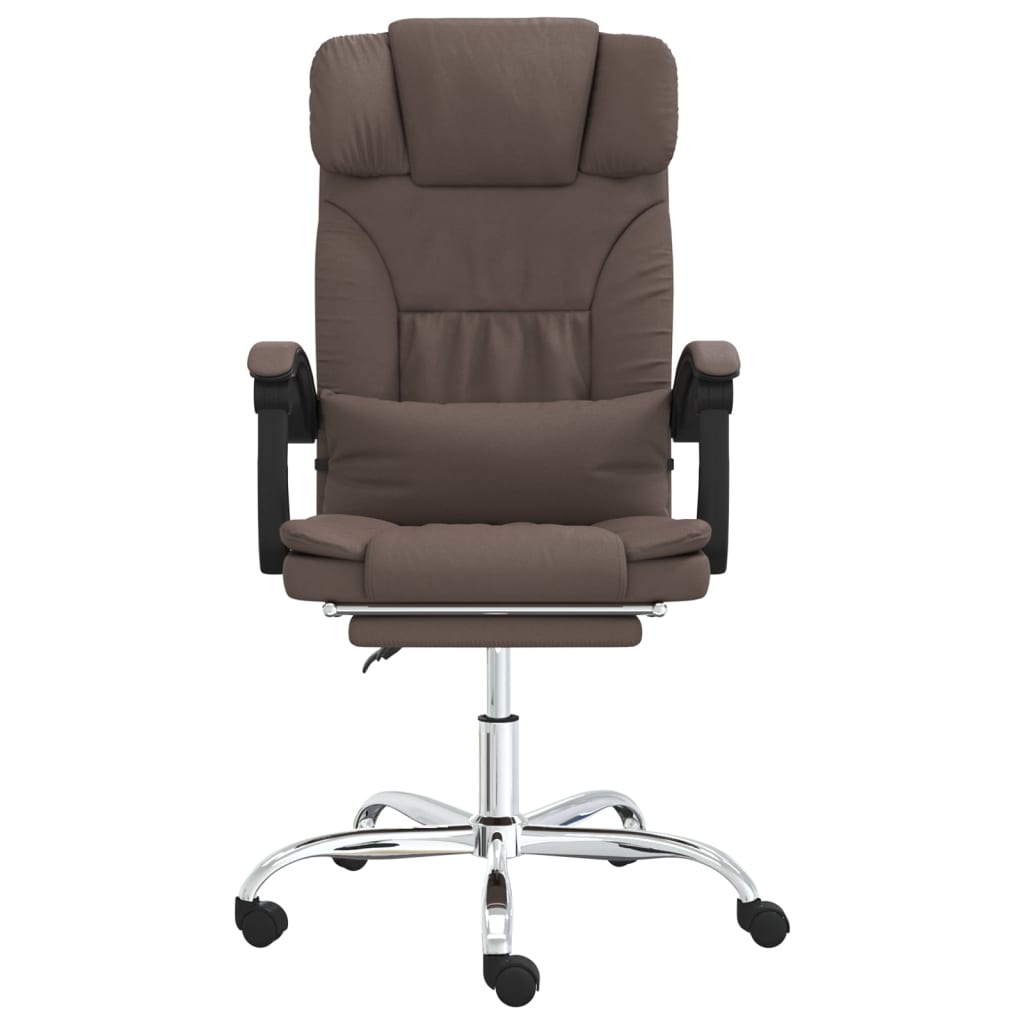 Bürostuhl mit Massagefunktion Braun Kunstleder - Premium Bürostühle - Just €160.47! Shop now at homesales4u