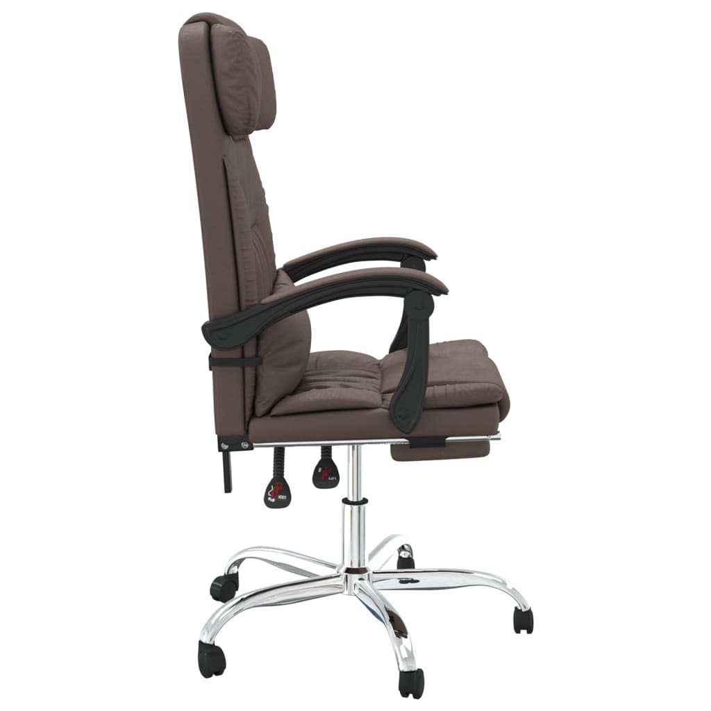 Bürostuhl mit Massagefunktion Braun Kunstleder - Premium Bürostühle - Just €160.47! Shop now at homesales4u