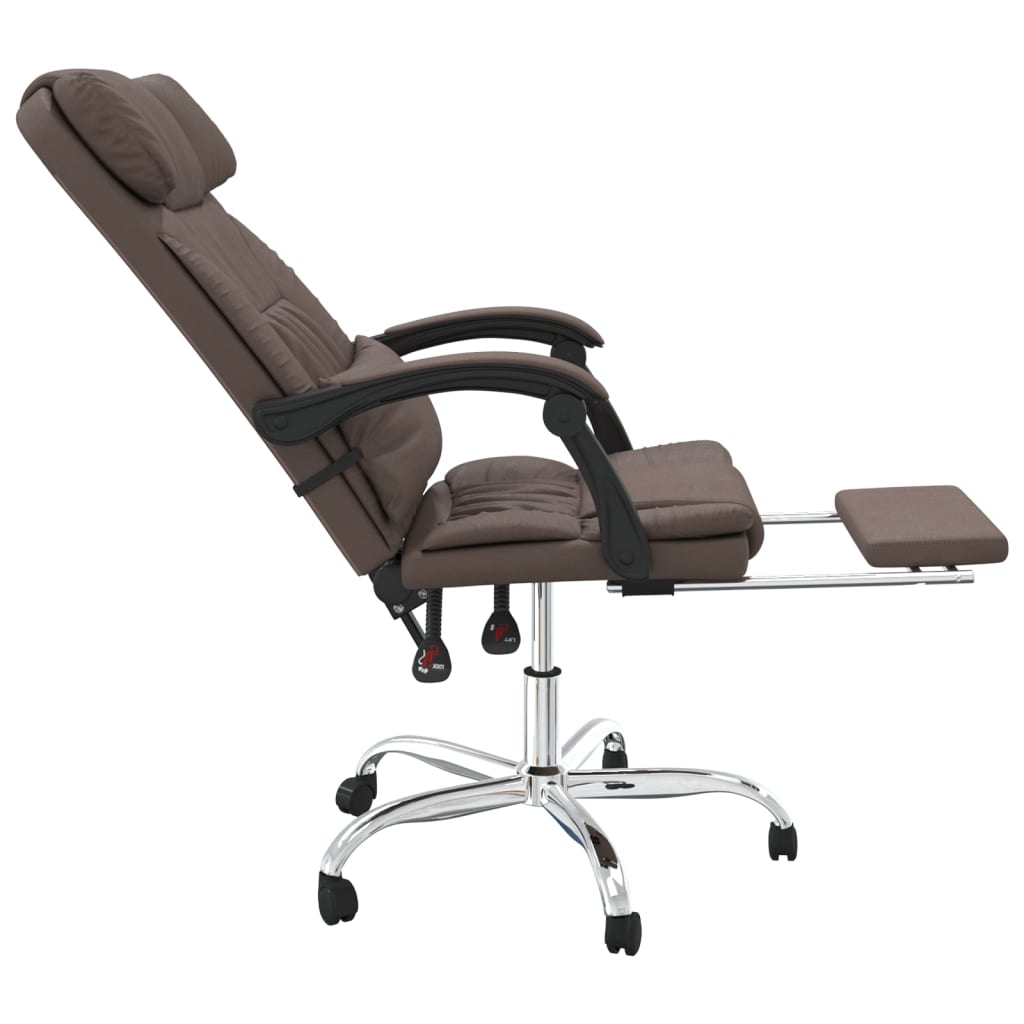Bürostuhl mit Massagefunktion Braun Kunstleder - Premium Bürostühle - Just €160.47! Shop now at homesales4u
