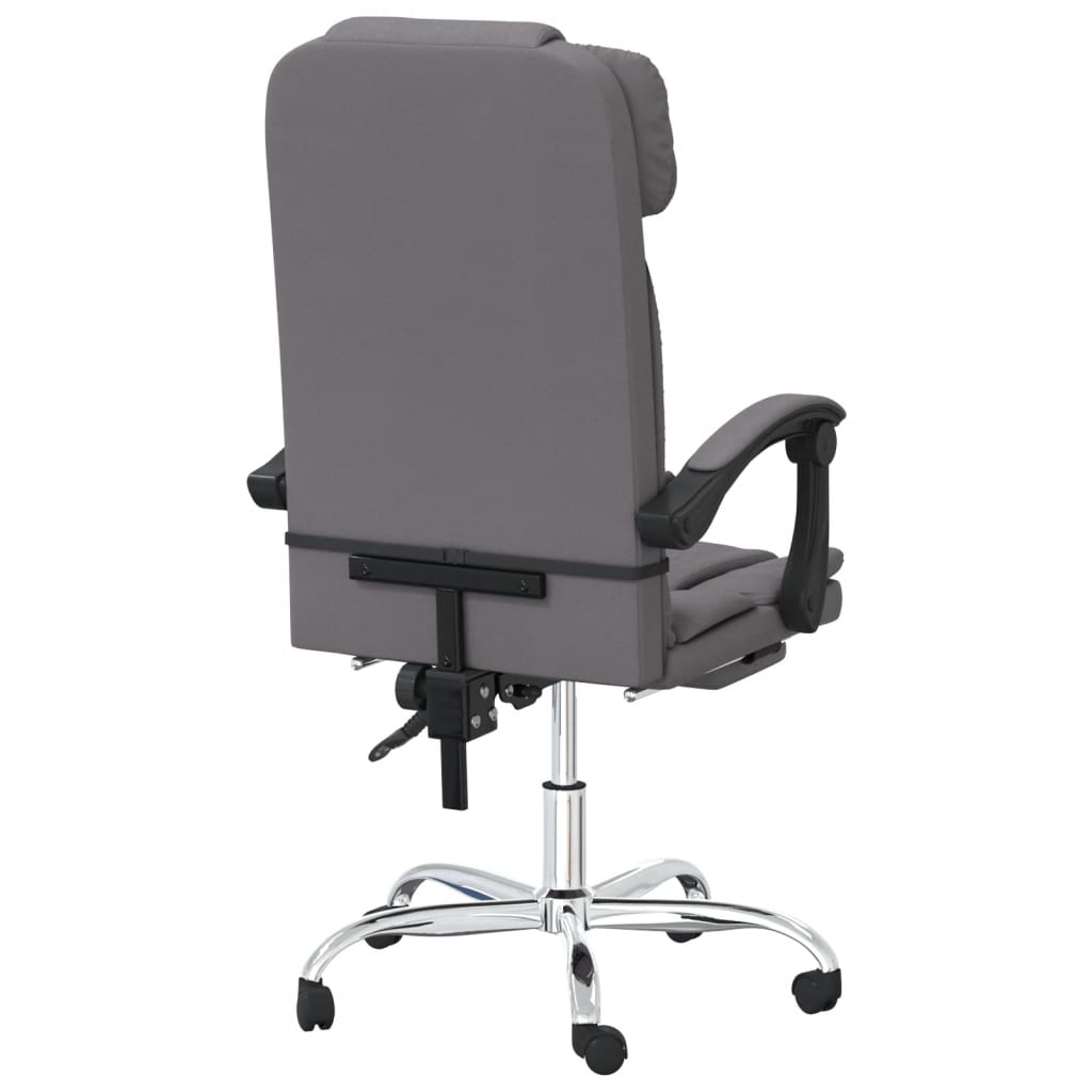 Bürostuhl mit Massagefunktion Grau Kunstleder - Premium Bürostühle - Just €160.35! Shop now at homesales4u