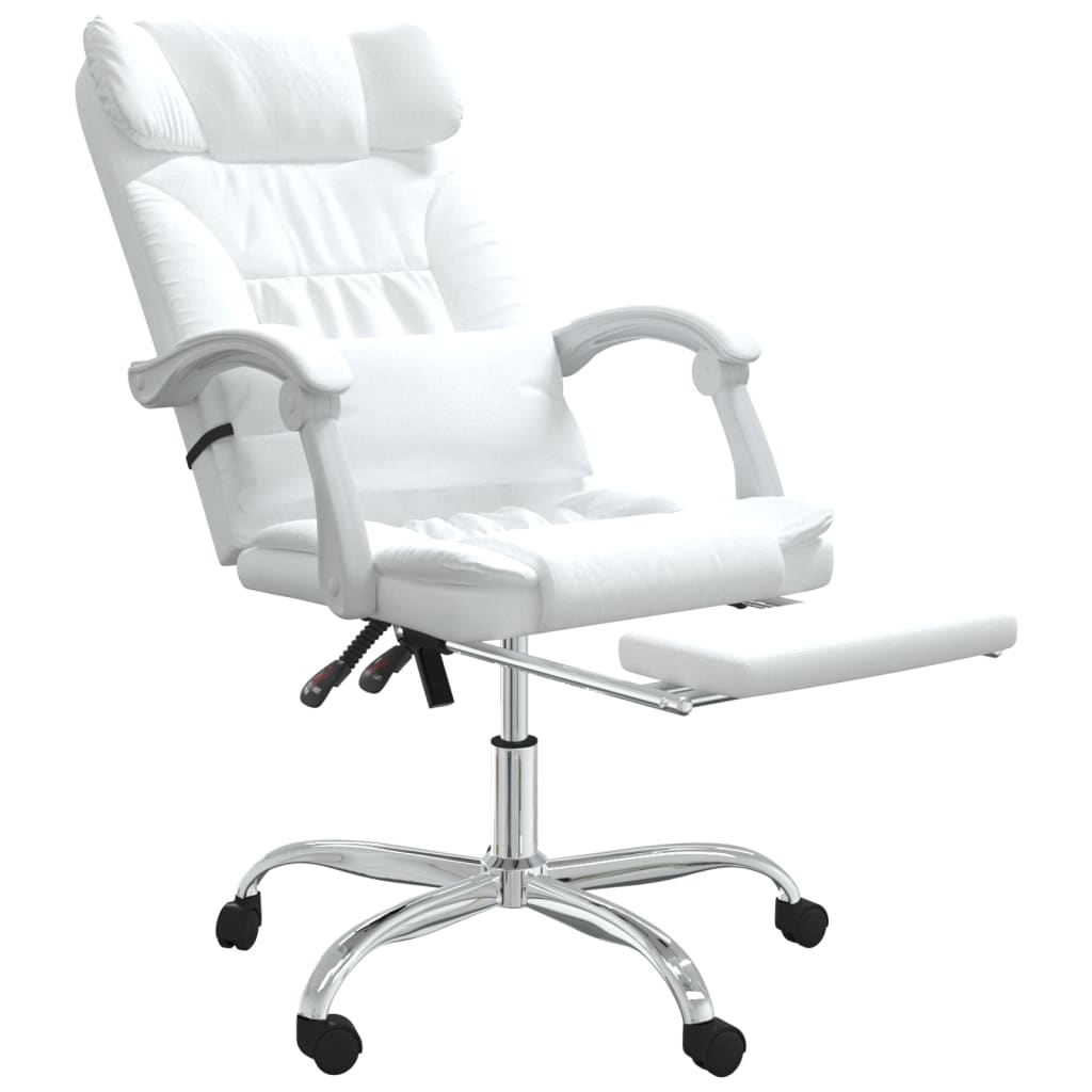 Bürostuhl mit Massagefunktion Weiß Kunstleder - Premium Bürostühle - Just €166.37! Shop now at homesales4u