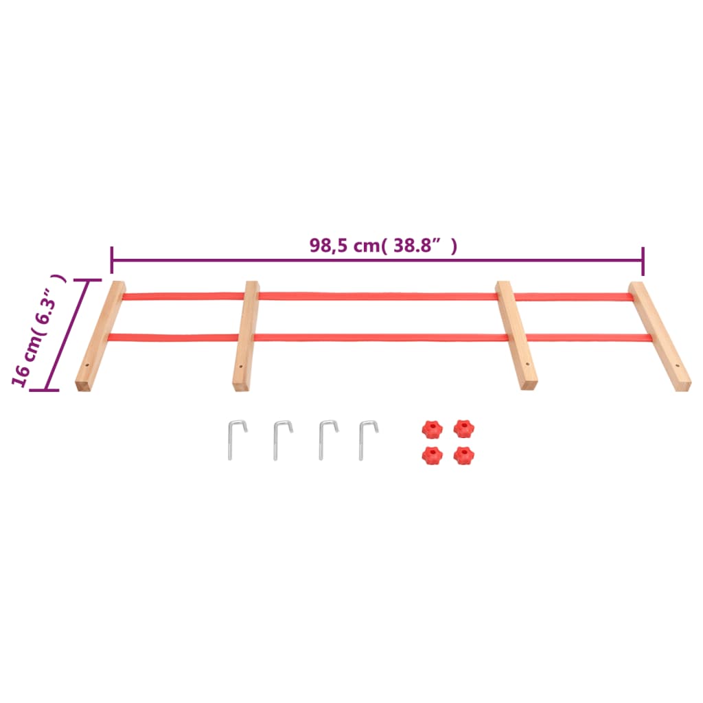 Rückenlehne für Schlitten Rot Sperrholz - Premium Schlitten - Just €41.03! Shop now at homesales4u