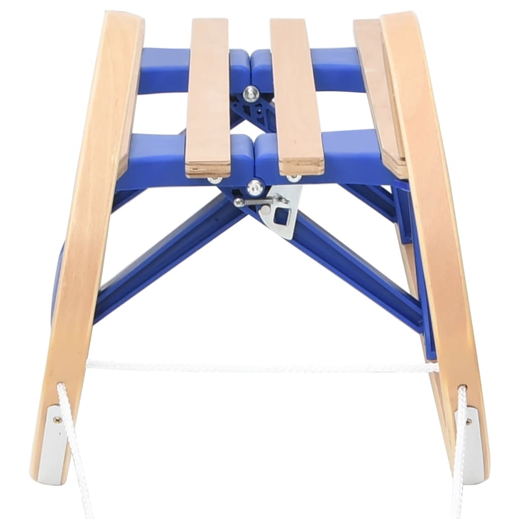 Klappschlitten 110 cm Sperrholz - Premium Schlitten - Just €83.67! Shop now at homesales4u