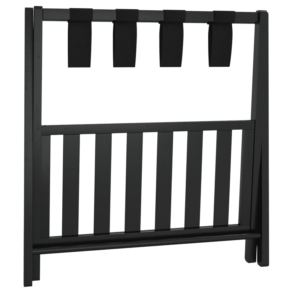 Gepäckablage Schwarz 68x38x58 cm Bambus - Premium Kofferablagen - Just €48.94! Shop now at homesales4u