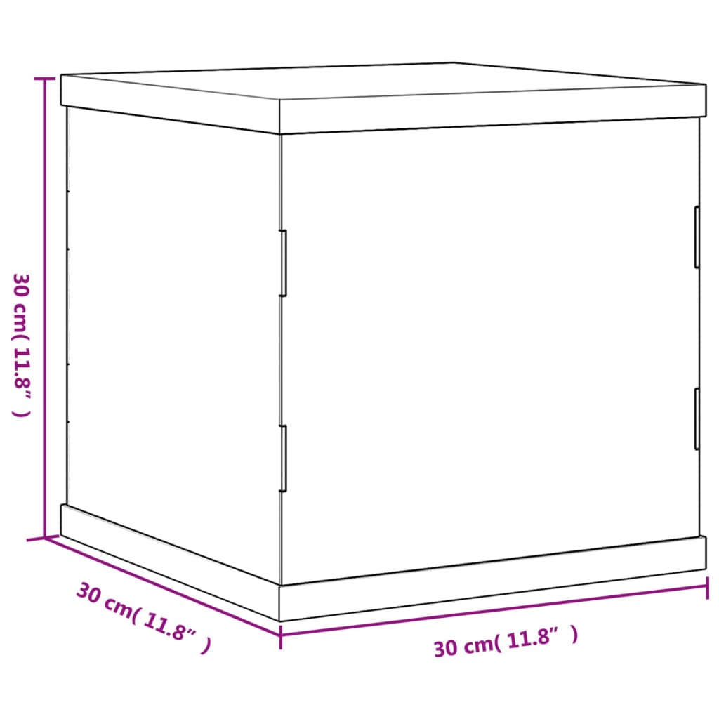Vitrine Transparent 30x30x30 cm Acryl - Premium Vitrinen - Just €54.01! Shop now at homesales4u