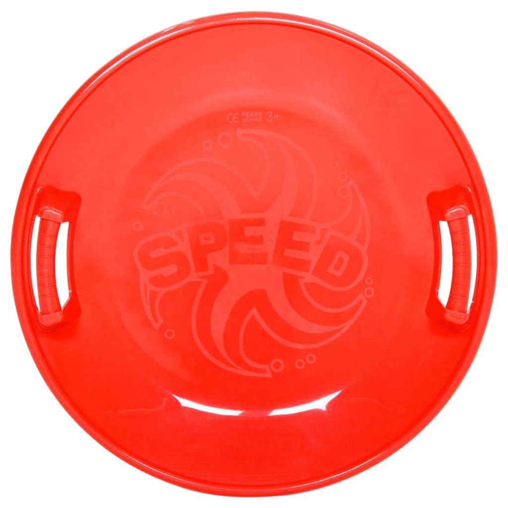 Rundschlitten Rot 66,5 cm PP - Premium Schlitten - Just €26.02! Shop now at homesales4u