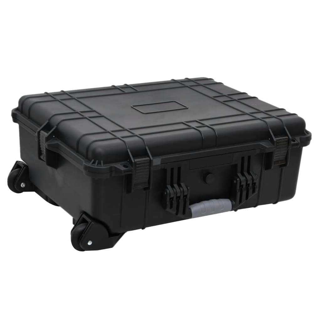 Flugkoffer mit Rollen Schwarz 63x50x23 cm PP - Premium Reisekoffer - Just €177.58! Shop now at homesales4u