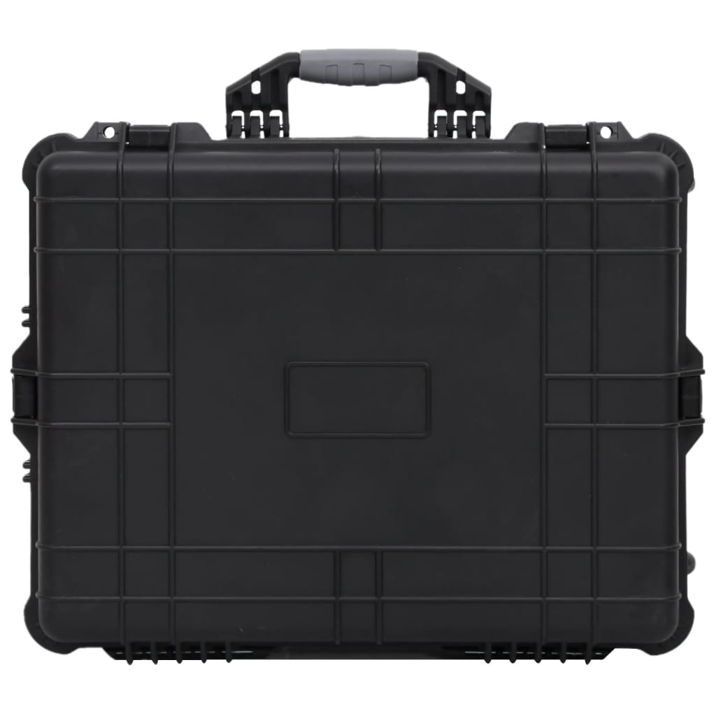 Flugkoffer mit Rollen Schwarz 63x50x23 cm PP - Premium Reisekoffer - Just €177.58! Shop now at homesales4u