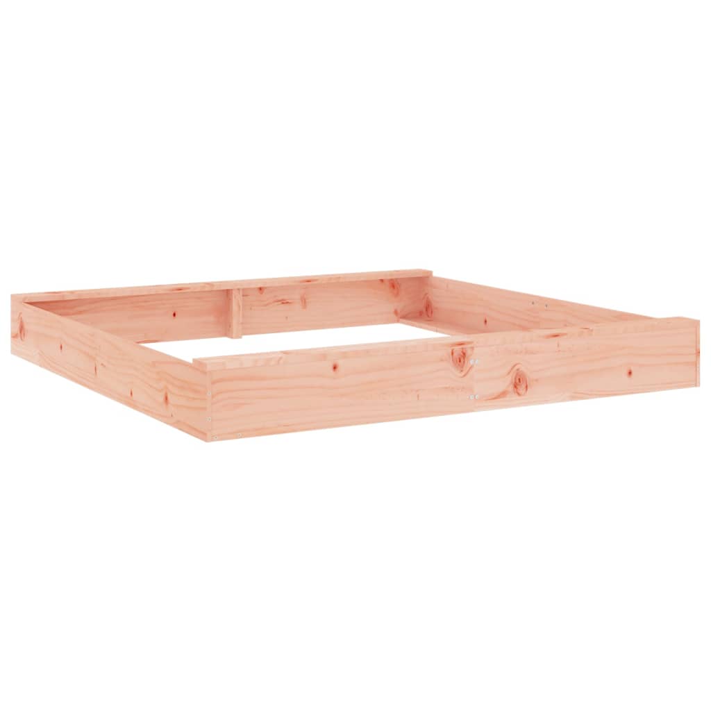 Sandkasten mit Sitzen Quadratisch Massivholz Douglasie - Premium Sandkästen - Just €136.59! Shop now at homesales4u