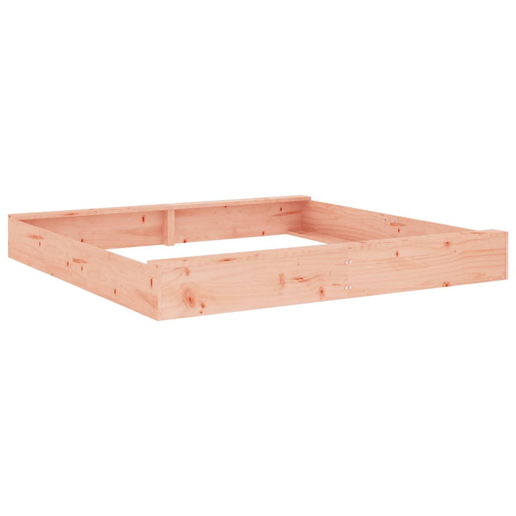 Sandkasten mit Sitzen Quadratisch Massivholz Douglasie - Premium Sandkästen - Just €136.59! Shop now at homesales4u