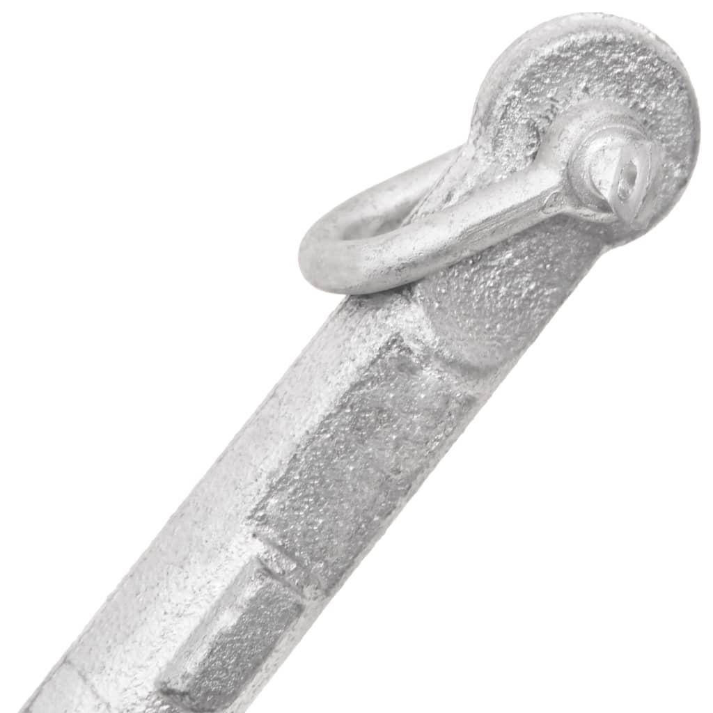 Klappanker Silber 0,7 kg Feuerverzinktes Gusseisen - Premium Anker - Just €25.57! Shop now at homesales4u
