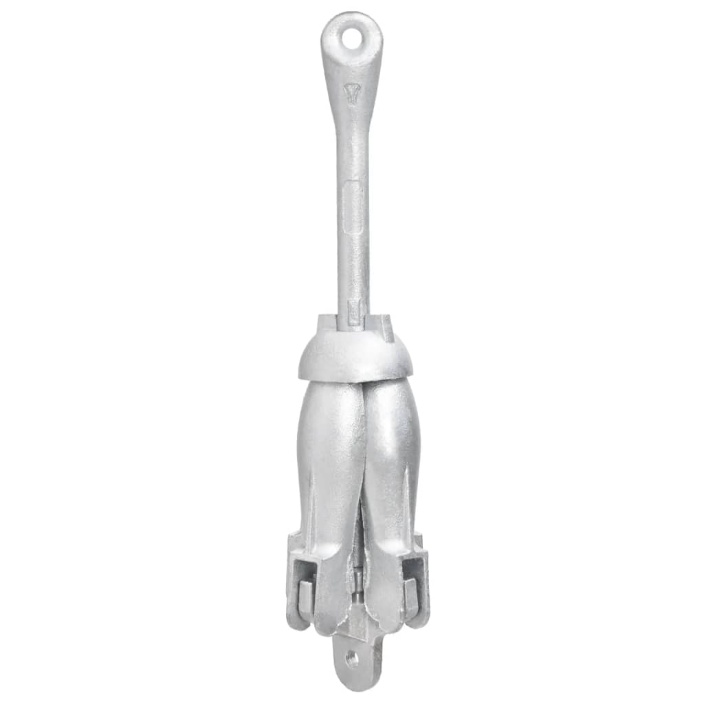 Klappanker Silber 8 kg Feuerverzinktes Gusseisen - Premium Anker - Just €101.38! Shop now at homesales4u