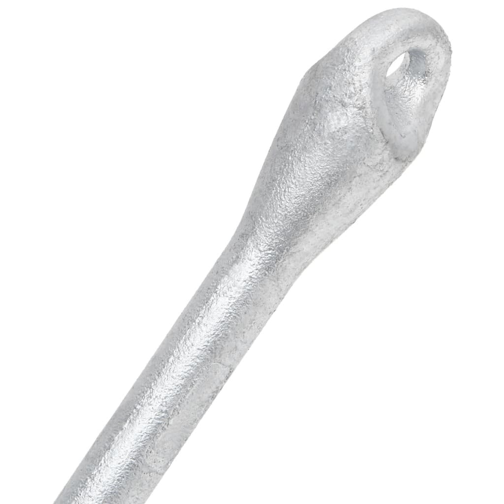 Klappanker Silber 8 kg Feuerverzinktes Gusseisen - Premium Anker - Just €101.38! Shop now at homesales4u