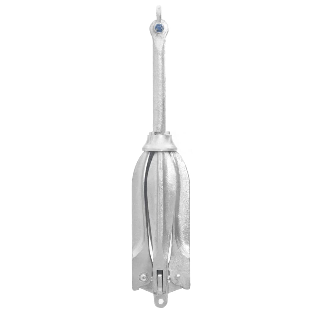 Klappanker Silber 12 kg Feuerverzinktes Gusseisen - Premium Anker - Just €165.70! Shop now at homesales4u