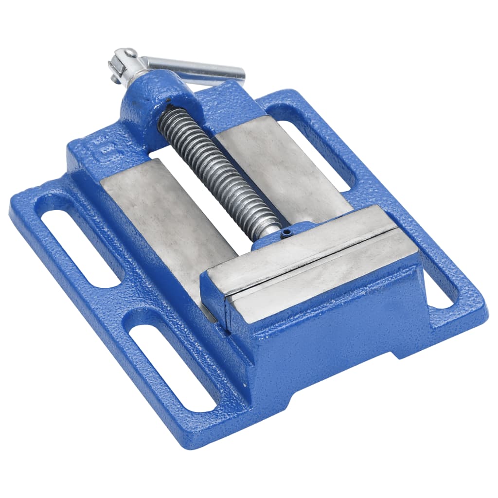 Maschinenschraubstock Blau 76 mm Gusseisen - Premium Ständerbohrmaschinen - Just €27.86! Shop now at homesales4u