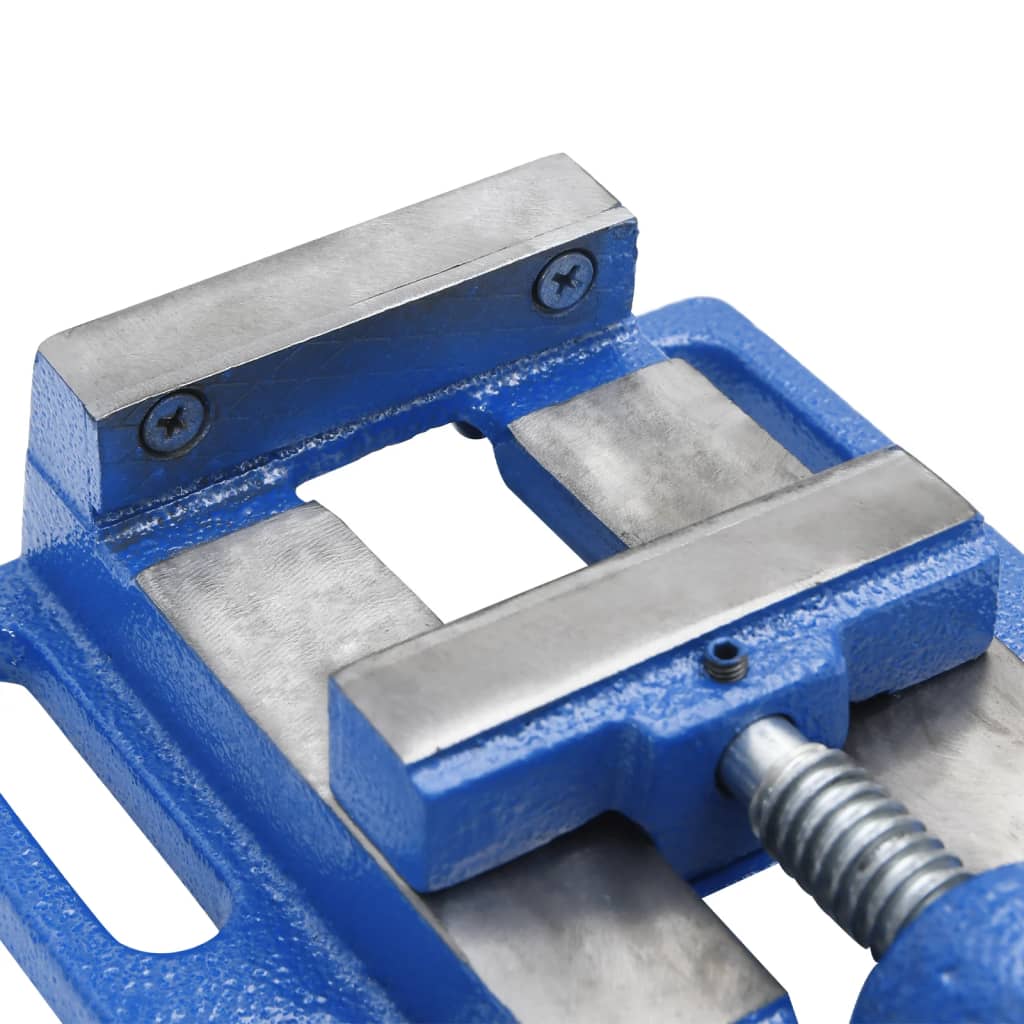 Maschinenschraubstock Blau 76 mm Gusseisen - Premium Ständerbohrmaschinen - Just €27.86! Shop now at homesales4u