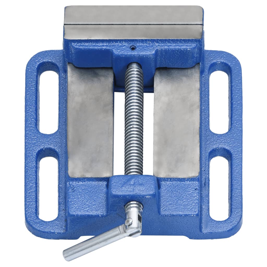 Maschinenschraubstock Blau 100 mm Gusseisen - Premium Ständerbohrmaschinen - Just €42.70! Shop now at homesales4u