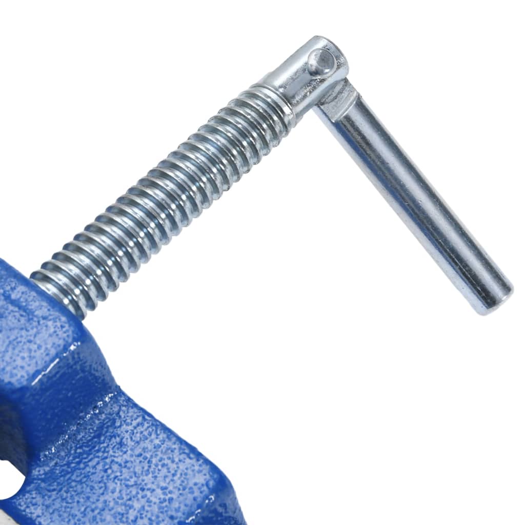 Maschinenschraubstock Blau 100 mm Gusseisen - Premium Ständerbohrmaschinen - Just €42.70! Shop now at homesales4u