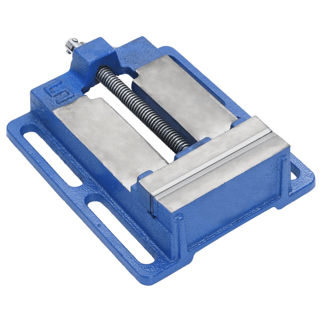 Maschinenschraubstock Blau 121 mm Gusseisen - Premium Ständerbohrmaschinen - Just €40.30! Shop now at homesales4u