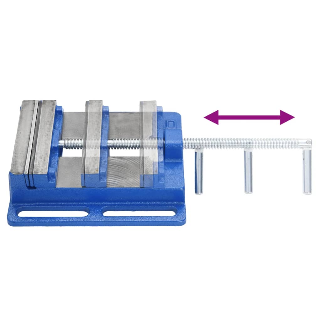 Maschinenschraubstock Blau 150 mm Gusseisen - Premium Ständerbohrmaschinen - Just €51.97! Shop now at homesales4u