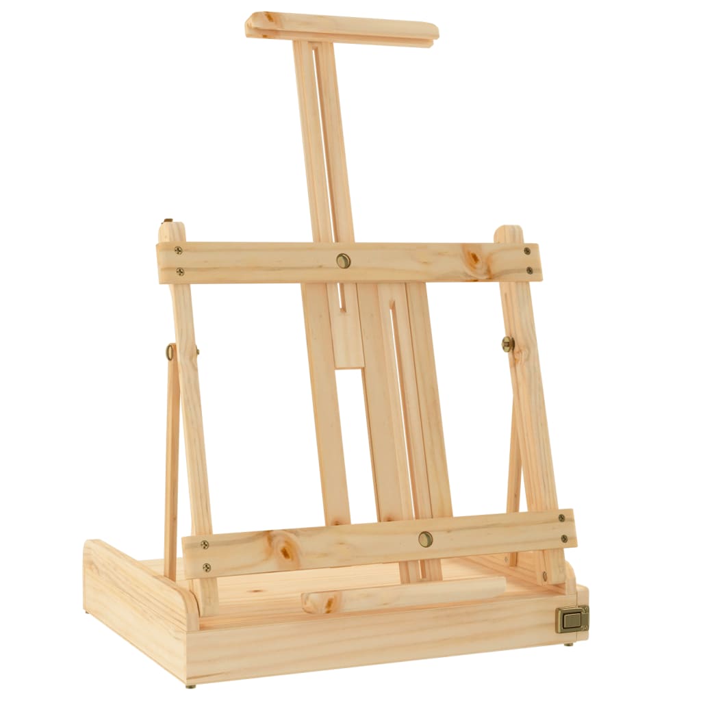 Tischstaffelei mit Schublade 41,5x37x12 cm Massivholz Kiefer - Premium Flipcharts - Just €68.40! Shop now at homesales4u